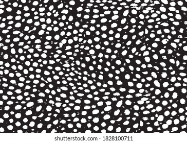 Cheetah skin pattern design. Cheetah spots print vector illustration background. Wildlife fur skin design illustration for print, web, home decor, fashion, surface, graphic design 