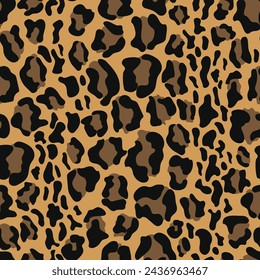 Cheetah skin pattern design. Wildlife fur skin design illustration for print, web, home decor, fashion, surface, graphic design