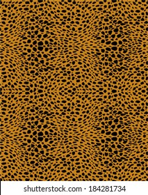 Cheetah skin seamless pattern 