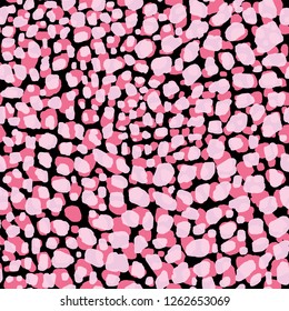 Cheetah Skin Seamless Texture. Animal pattern leopard print. Vector animal fur jungle design.