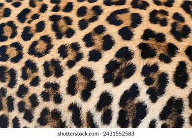 cheetah skin vector texture illustration