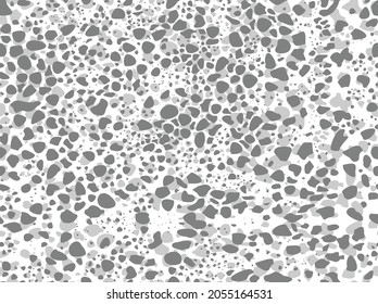 Cheetah spots pattern design. Vector illustration background. Wildlife fur skin design illustration