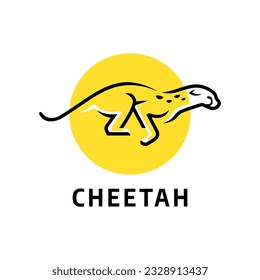 CHEETAH VECTOR TEMPLATE LOGO DESIGN