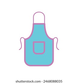 Chef Apron Icon Vector Template Illustration Design