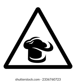 Chef Area Symbol Sign, Vector Illustration, Isolate On White Background Label. EPS10