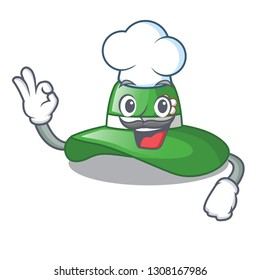 Chef beach hat in the character shape