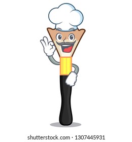 Chef blusher on a cartoon dressing table