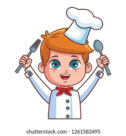 Chef boy cartoon