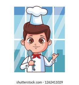 Chef boy cartoon