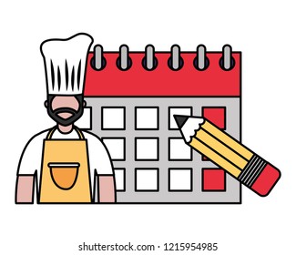 chef calendar labor day