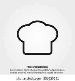 Chef cap icon