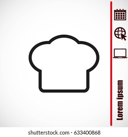 Chef cap icon