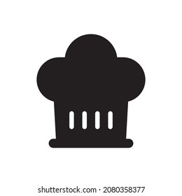 Chef Cap Icon - Cooker Hat Icon - Toque Icon	