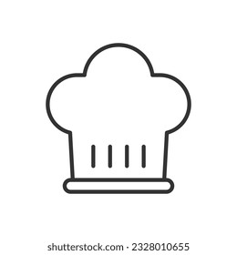 Chef Cap Icon - Cooker Hat Icon - Toque Icon