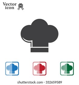 Chef cap icon. Cooking cap