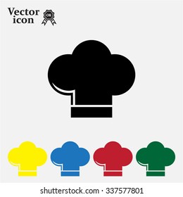 Chef cap icon. Cooking cap