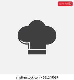 Chef cap icon. Cooking cap