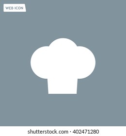 Chef cap icon. Cooking cap