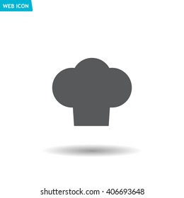 Chef cap icon. Cooking cap