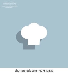 Chef cap icon. Cooking cap