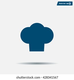 Chef cap icon. Cooking cap
