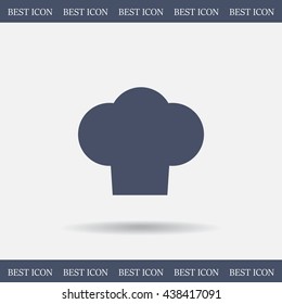 Chef cap icon. Cooking cap