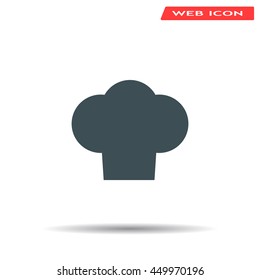 Chef cap icon. Cooking cap