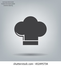 Chef cap icon. Cooking cap
