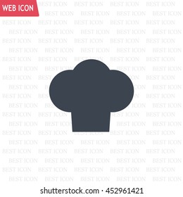 Chef cap icon. Cooking cap