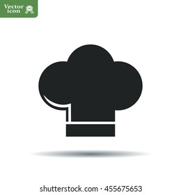 Chef cap icon. Cooking cap