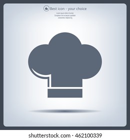 Chef cap icon. Cooking cap