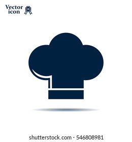Chef cap icon. Cooking cap