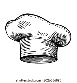 chef cap icon, logo, badge for your design