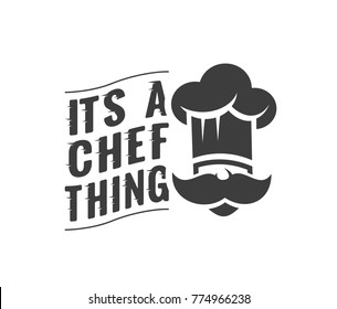 Chef cap icon, restaurant and menu, food, cuisine, vector illustration