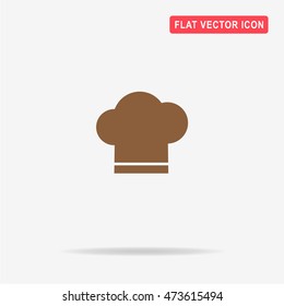 Chef cap icon. Vector concept illustration for design.