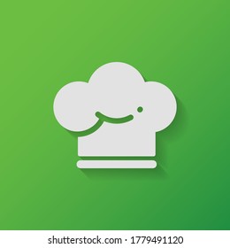 Chef cap icon. Vector illustration EPS 10.