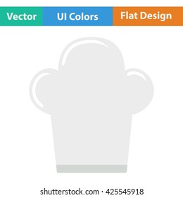 Chef cap icon. Vector illustration.