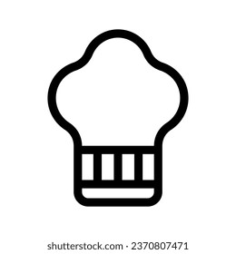 Chef Cap Icon Vector Symbol Design Illustration