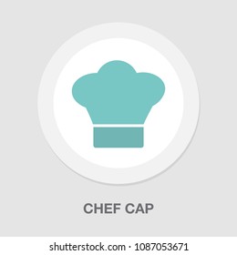 Chef Cap Illustration - Restaurant Symbol, Cooking Food Sign