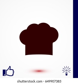 Chef cap vector , Vector EPS 10 illustration style
