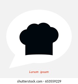 Chef cap vector , Vector EPS 10 illustration style