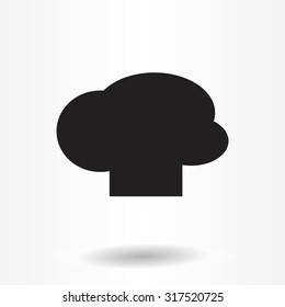 Chef cap vector icon