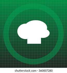 Chef cap vector icon