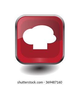 Chef cap vector icon