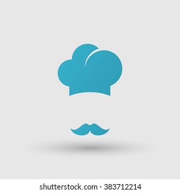 Chef cap vector icon