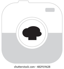 Chef cap vector icon