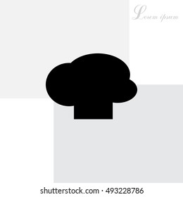 Chef cap vector icon