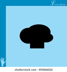 Chef cap vector icon