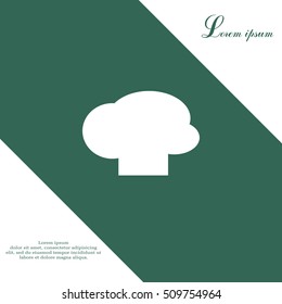 Chef cap vector icon