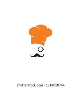 chef cap vector icon for restaurant logo template illustration design 